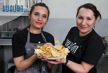 Блины на Масленицу вкуснее и удобнее печь на оборудовании Hualian!